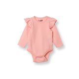 ebebek Hello Baby HelloBaby Kız Bebek Uzun Kol Body Jakar Örme Bisiklet Yaka