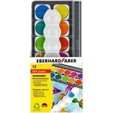 Eberhard Faber 12 Renk Opak Sulu Boya Seti Çocuklar için Eğlenceli Sanat Deneyimi