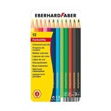 Eberhard-Faber 12li EFA kuruboya kalemi, 3mm mine - metal kutu