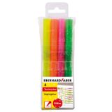 Eberhard Faber 551404 Eberhard Faber Simli Fosforlu Kalem Set 4 Renk, Highlither Kalem