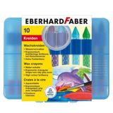 Eberhard Faber EF-521110 Mumlu Sulandırılabilir 10 Renk Pastel Boya