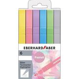 Eberhard Faber İnce İşaretleyiciler Pastel Tonlar 6 Renkli Kalem, Marka, Belge, Kitap, Okul, İş, Üniversite, Ofis, Öğretmen Öğrenci Malzemeleri, Kırtasiye Seti, Parti Çantası Dolgu