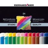 Eberhard Faber Soft Pastel 24 Renk Yarı Profesyonel Sanatçı Boyası Karton Kutuda