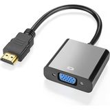 EBG Elektronik HDMI To VGA Çevirici Adaptör Ses Çıkışlı - Siyah