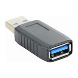 EBG Elektronik USB 3.0 Af/am Tipi Dişi - USB A Erkek Adaptör Konnektör Dönüştürücü Fiş Yeni Tasarım - Siyah