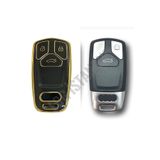 EBG İSTANBUL Audi A4 A5 S5 Q5 Q7 Tt 2017-2019 Smart Siyah Oto Anahtar Kumanda Kabı Kılıf