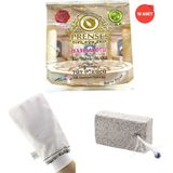 Ebitkisel 10'lu Hamam Otu Toz Tüy Dökücü + Hamam Kesesi + Topuk Taşı Banyo Seti
