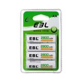 Ebl LN-8114 2800 mAh 1.2 V Ni-Mh AA Kalem Pil 4'lü