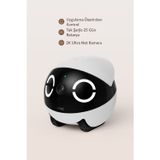 Ebo Rola Mini 2k Pet Kamera Robot, Mobil ve Şarj Edilebilir, 2 Yönlü Sesli Görüşme, Hareket Algılama