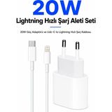 Ebotek Apple 20W İphone 11 12 13 14 Pro Max Tüm Modellere Uyumlu Hızlı Şarj Aleti Seti Adaptör ve Kablo