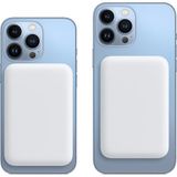 Ebotek Sbz Apple İphone Magsafe Wireless Kablosuz Powerbank Şarj Aleti İphone 12 13 14 15 16 Pro Max Tüm Modellere Uyumlu - Beyaz