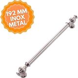 Ebrar Inox 192 mm Kulp Lüks Country Mutfak Mobilya Dolap Çekmece Kulpu - İnox
