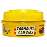 Ebrayn Carnauba Car Wax Katı Pasta Cila 230G - Boya Koruyucu ve Çizik Giderici Wax