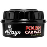 Ebrayn Polish Car Wax Katı Macun Cila 230G - Matlık Giderici ve Boya Koruyucu Pasta Cila