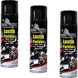 Ebrayn Premium Lastik Parlatıcı 500 ml Koruyucu Aerosol Sprey (3 Adet) Yüksek Parlaklık Sağlar