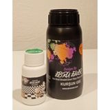 Ebru Ener Anka Yeni Nesil Vernikli Genel Yüzey Boyası 250 Gr. ve Katkı Maddesi 7,5 Gr. - Kurşun Gri