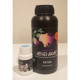 Ebru Ener Anka Yeni Nesil Vernikli Genel Yüzey Boyası 500 Gr. ve Katkı Maddesi 15 Gr. - Keten