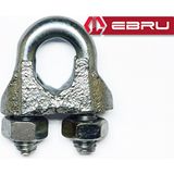 Ebru Klemens 5 mm - 5 Adet - Çelik Halat Bağlama / Düğüm
