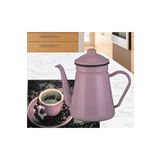Ebru Metal Emaye Kahve Demliği 1.5 Lt - Pembe