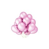 ebru parti evi 5 Adet Metalik Pembe Balon - Doğum Günü Konsepti - Parti Malzemeleri - Bride To Be Malzemeleri