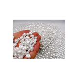 Ebruli Boncuk 8 Mm Plastik Beyaz Kalp Delikli Inci 110 Adet Boncuk Takı Yapımı Bead (25 GRAM)