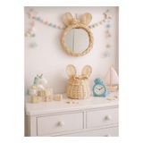 Ebrulii home design Rattan 2'li fiyonk ayna sepet