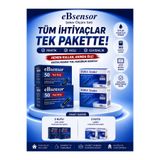Ebsensor Şeker Ölçüm 2 Kutu Strip (100 ADET) 2 Kutu (100 ADET) Lanset