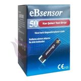 eBsensor Şeker Strıpı Siyah Renkli Hassas Ölçüm Özelliği ile Ergonomik Kullanım Sunar