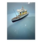 EBTOYS Rms Titanic Yüzebilir Gemi Buz Dağlı Gemisi Çocuk Oyuncak Su Oyuncağı Küvet Oyuncak Banyo Oyuncağı