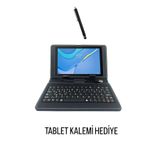 ebulduk Honor Pad X7 Universal A+ Türkçe Klavyeli Tablet Kılıfı+otg Hediyeli