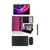 ebulduk Welio WPad Aura 10,1" inç Uyumlu Set Dönerli Standlı Kılıf + Klavye + Mouse + Dokunmatik Kalem + Ekran Koruyucu 5i1ARADA