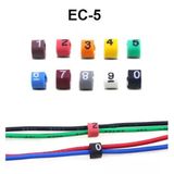 Ec-5 Renkli Kablo Isaretleyici Numarator 16 Mm² Awg 6-8 100 Adet