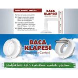 EC Shop 4eticaretteknik Aspiratör Baca Klapesi Çekvalfi