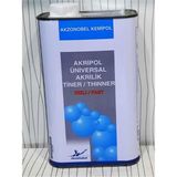 EC Shop Akzo Nobel Akrilik Tiner Hızlı Fast 1 Litre Akzo Akr Tiner kg