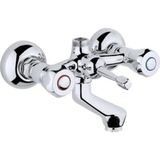 Ec Shop Armatür Dünyası Klasik Çevirmeli Banyo Bataryası