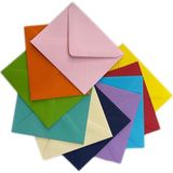 EC Shop Asil Doğan Renkli Zarf 7x9 cm 10'lu Canlı Renk Seçenekleriyle İletişiminizi Zenginleştirir