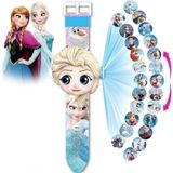 EC Shop Chinese Elsa Frozen Projeksiyonlu Saat Hızlı