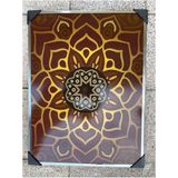 EC Shop Kanaatsoba&mangal Soba Altlığı Soba Tablası 45 x 60 cm Desenli
