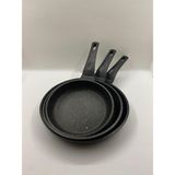 EC Shop Laviss Kitchen Laviss Granit Döküm 3lü Tava Seti 20-24-28