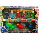 EC Shop Masalavm Büyük Set Pijamaskeliler Figür Seti 6 Kalekter 3 Araba Lı 9 Lu Set