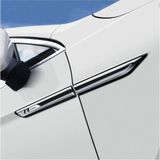 EC Shop Premium Chromes Volkswagen Passat B8.5 R Line Yan Çamurluk Çıtası Krom 4 Parça 2015 2021 Arası