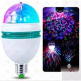 EC Shop Renkli LED Döner Başlıklı Disko Ampul Gece Lambası - Beyaz - 1 - 10 W