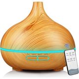 EC Shop Shopline Vazo Tipi 550ML Zaman Ayarlı Hava Nemlendirici Aroma Difüzör Kumandalı HN-109