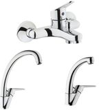 EC Shop Toptancı35 3 Lü Set Banyo Mutfak Lavabo Bataryası