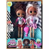 EC Shop Toptanda Trend Lol Suprise Bebek Seti O.m.g Fashion Design Oyuncak Sonsuz Hareket Eklemli