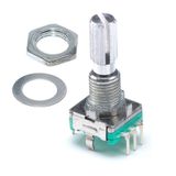 EC11 Rotary Encoder Butonlu 20 Adım Pwm 360 Derece Döner Butonlu Dijital Potansiyometre Menu Motor Hız Ayar Kontrol Güç Kaynağı Elektronik Devre Otomasyon Medikal