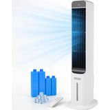 Ec5 5l Sulu Soğutucu, Kumandalı, 80W, 3 Hız Kademeli Hava Soğutucu | 12 Saat Zamanlayıcı, 3 Mo - Çok Renkli