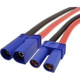 Ec5 Dişi-Erkek Lipo Pil Şarj Kablosu Seti 30CM - Renkli
