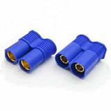 EC8 Dişi Erkek Konnektör Çifti 8mm Banana Tip Altın Kaplama 200A Lipo Pil Batarya Akü Bağlantı Soketi RC Model Uçak Drone Multicopter Quadcopter Helikopter Gold Bullet