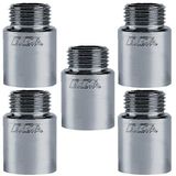 ECA 1/2 3 CM Uzatma Krom Musluk Uzatma 102134017 Pirinç 5 Adet